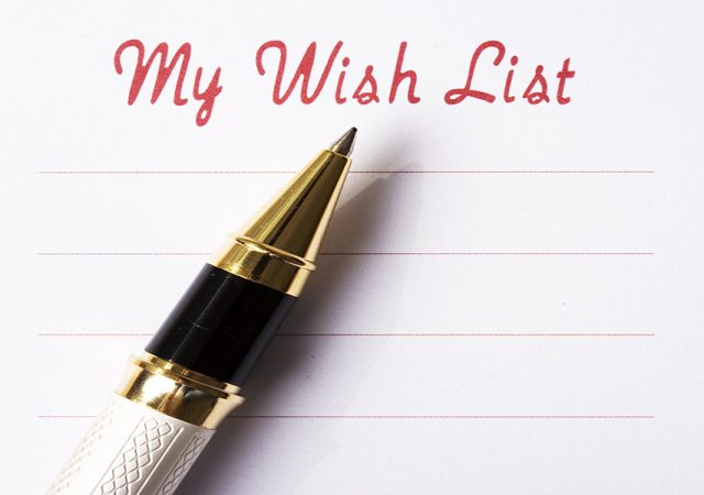 A Lista de <del>Desejos</del> INTENÇÕES para 2017 que vai funcionar